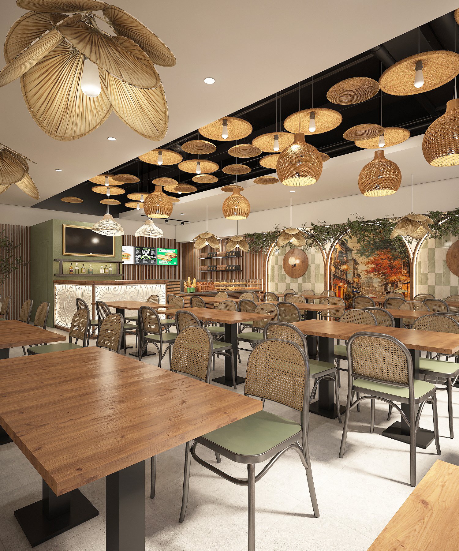 Restaurant brand atmosphere
