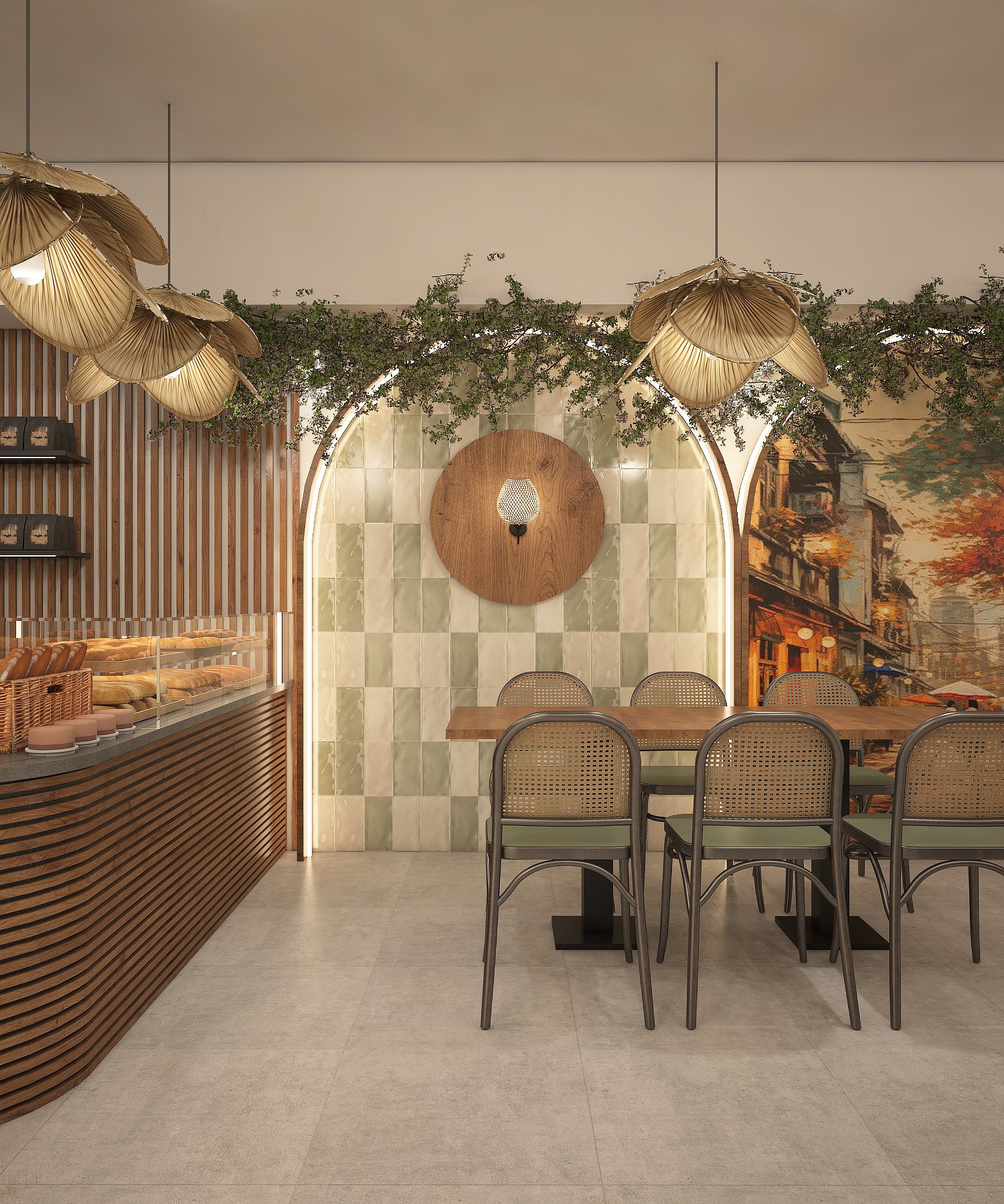 Restaurant interior design