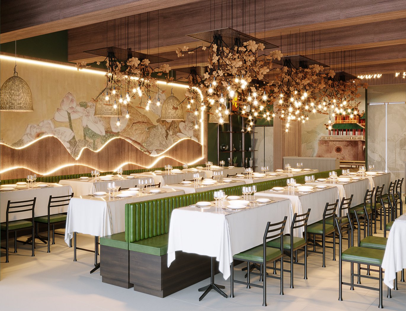 Restaurant interior design