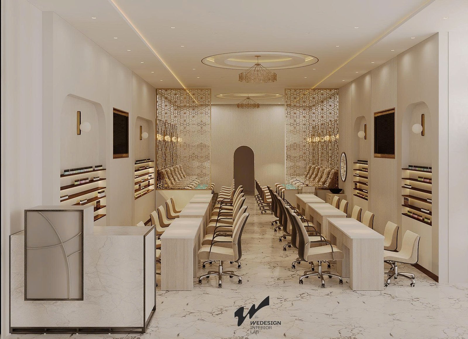 Nail shop design