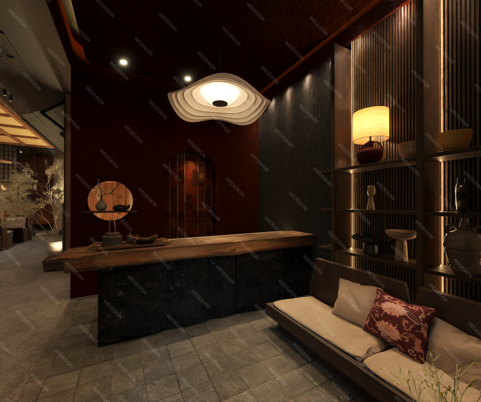 Restaurant design detail