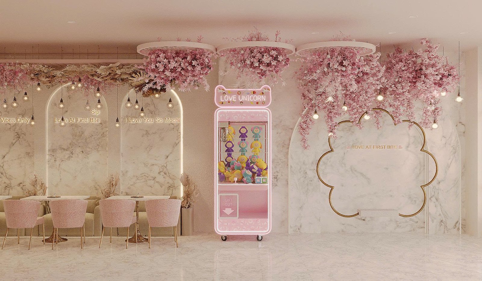 Bakery shop interior design